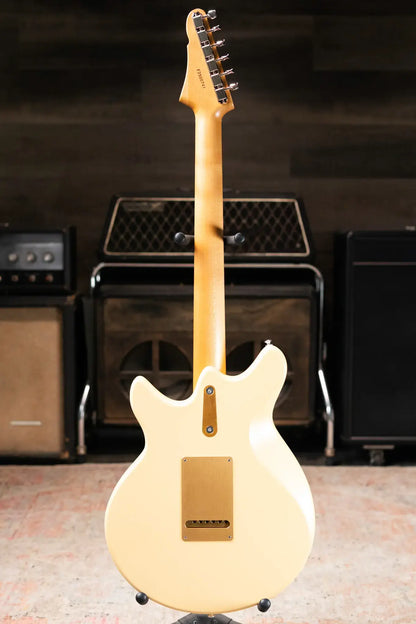 Eastman FullerTone Series DC'62 Electric Guitar - Desert Sand with Gig Bag