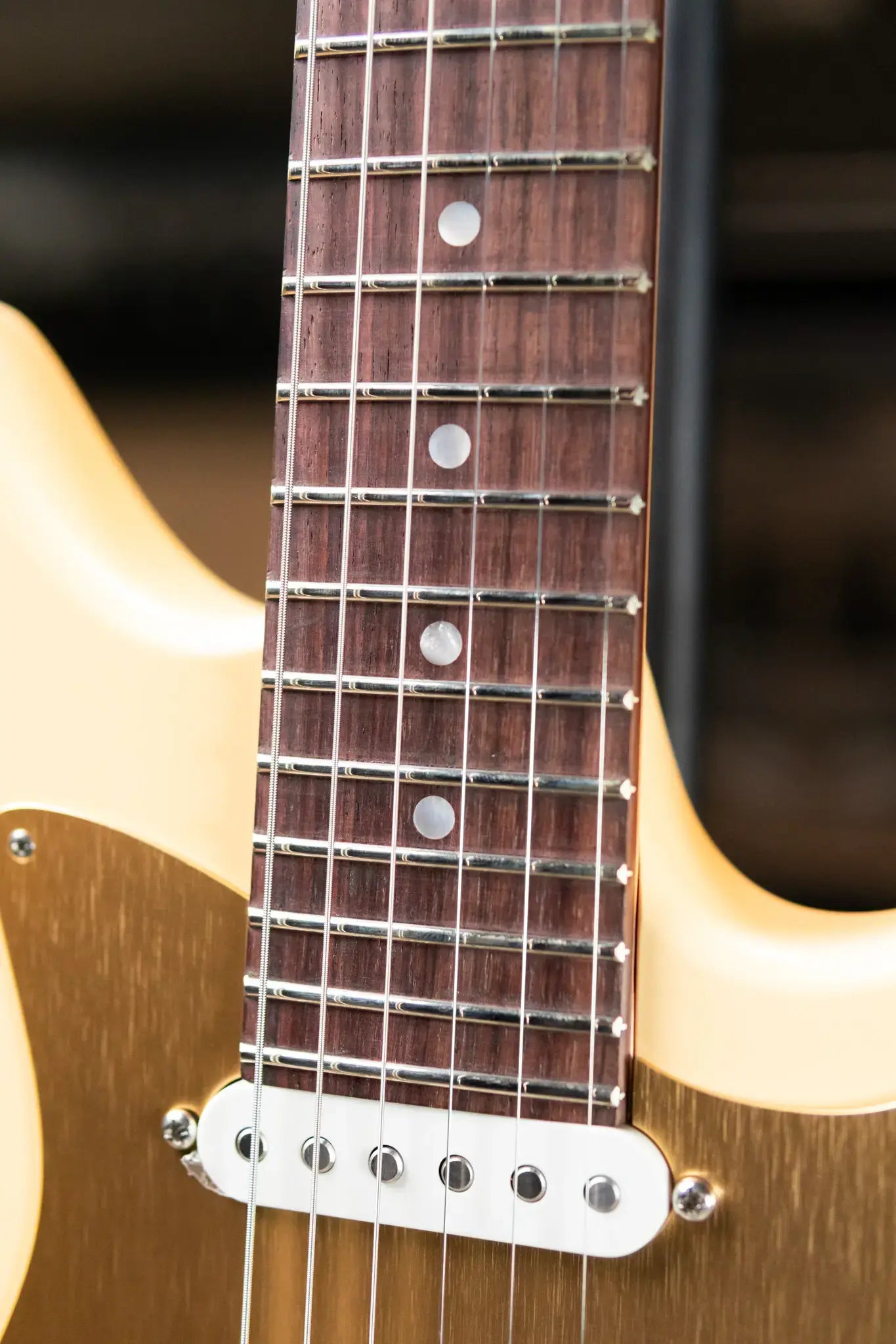Eastman FullerTone Series DC Electric Guitar - Desert Sand with Gig Bag
