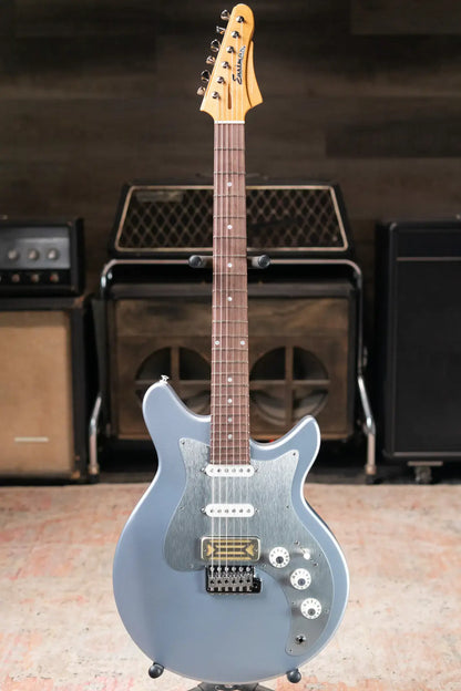 Eastman FullerTone Series DC Electric Guitar - Ice Blue Metallic