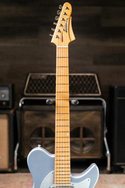 Eastman FullerTone Series SC Electric Guitar - Ice Blue Metallic with Padded Gig Bag