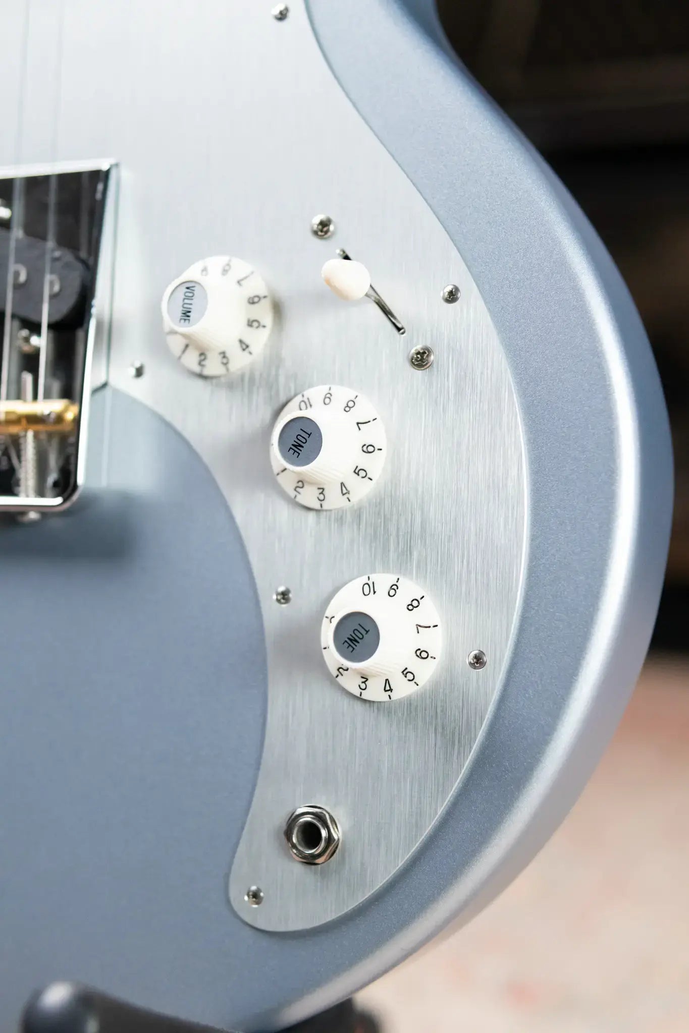 Eastman FullerTone Series SC Electric Guitar - Ice Blue Metallic with Padded Gig Bag