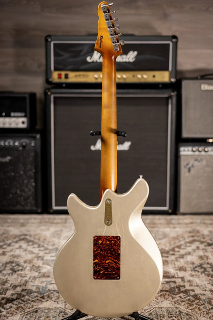 Eastman Kauffmann Series DC Deluxe - Made in Holland - Light Relic Electric Guitar - Shoreline Gold