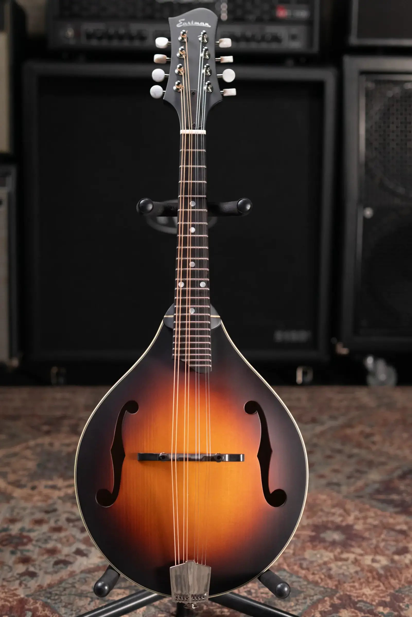 Eastman MD305E-SB A Style Acoustic/Electric Mandolin - Sunburst with Gig Bag