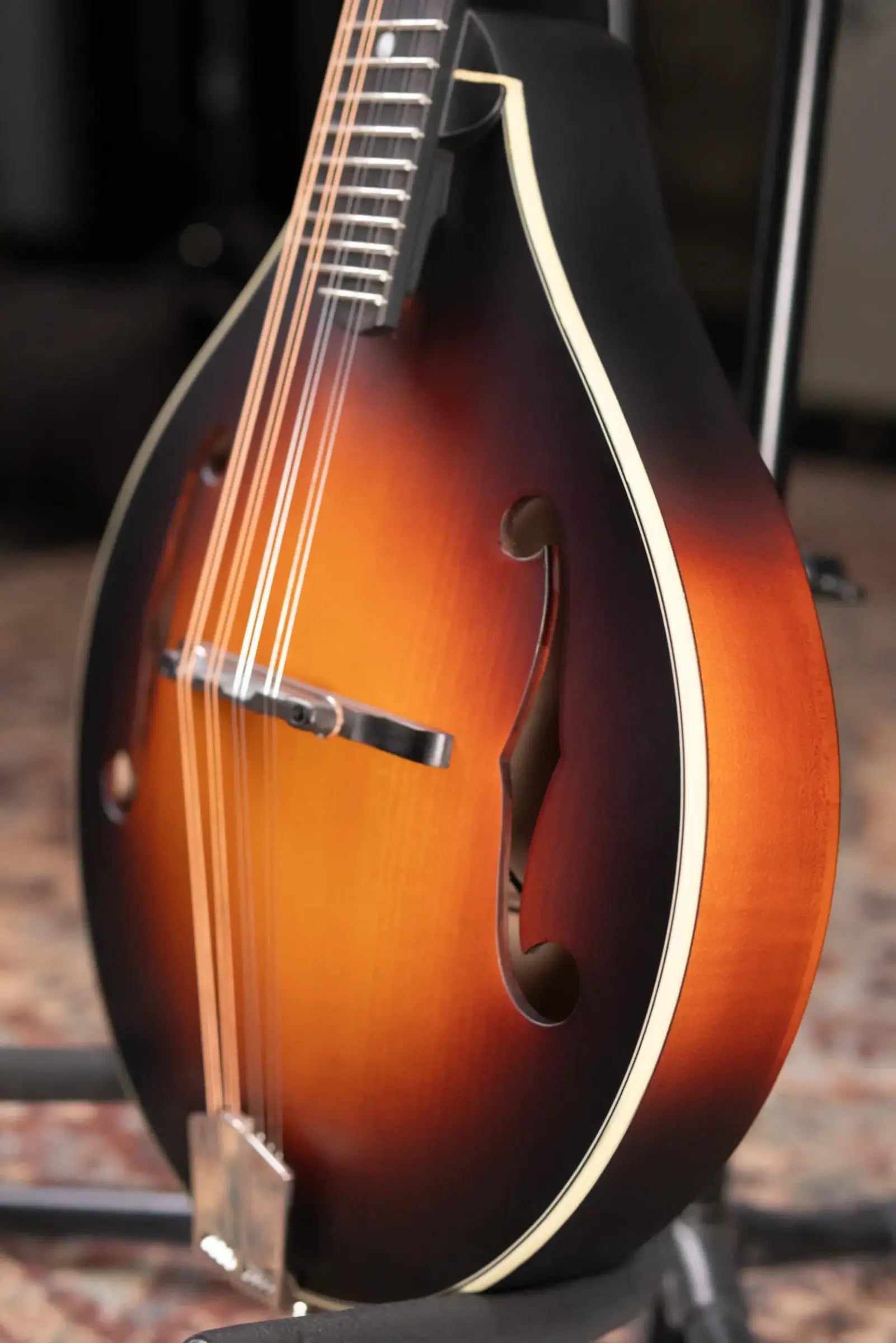 Eastman MD305E-SB A Style Acoustic/Electric Mandolin - Sunburst with Gig Bag