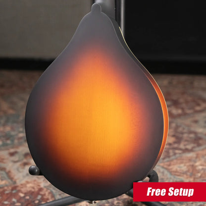 Eastman MD305E-SB A-Style Acoustic/Electric Mandolin - Sunburst with Gig Bag