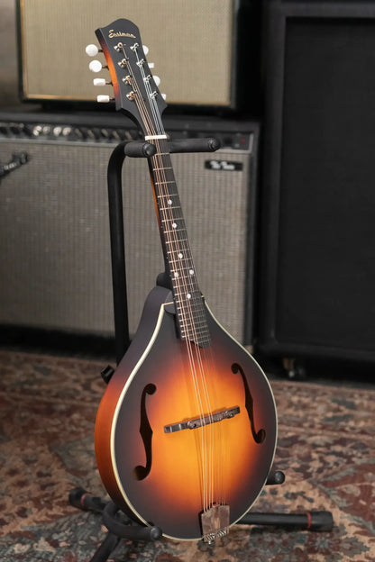 Eastman MD305E-SB A-Style Acoustic/Electric Mandolin - Sunburst with Gig Bag