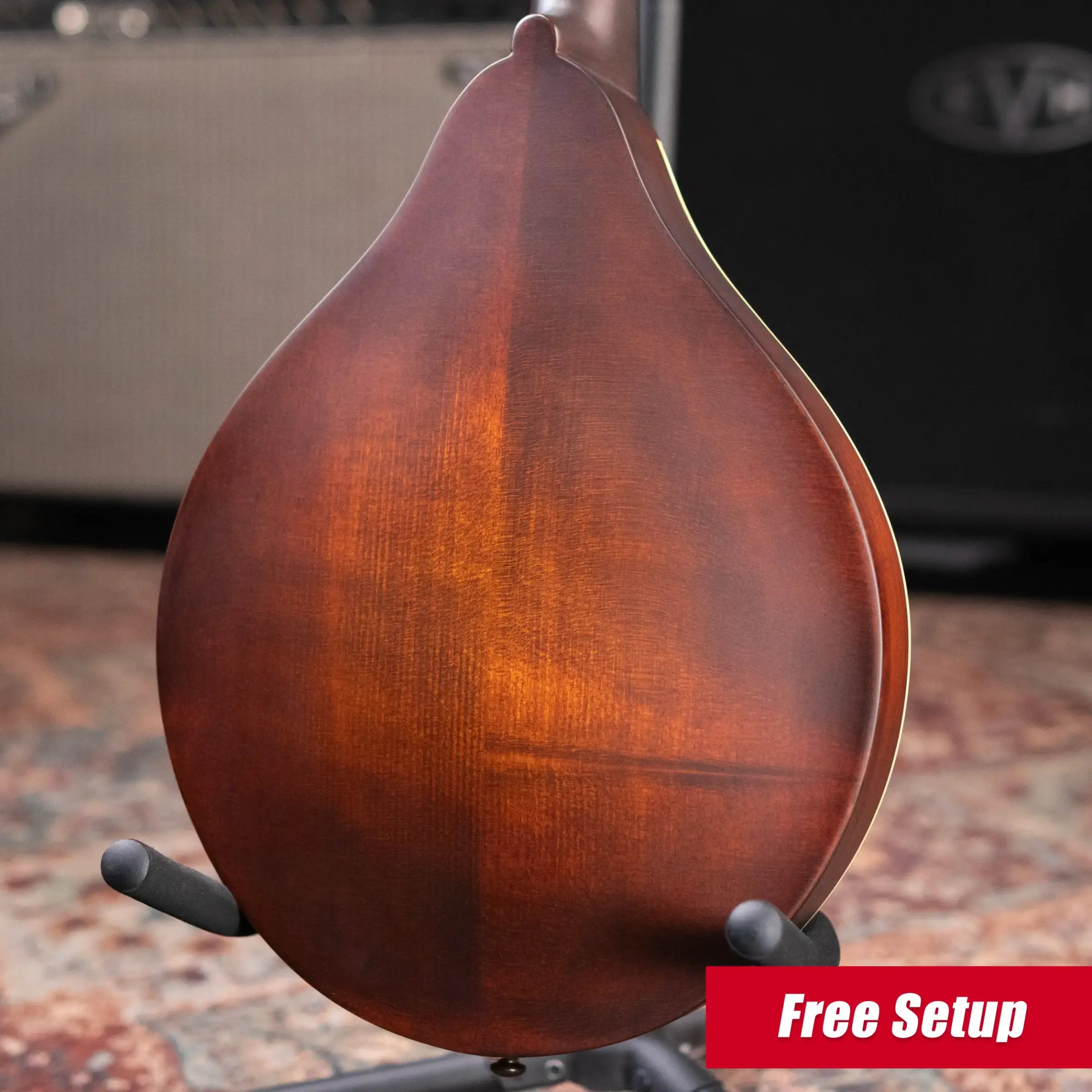 Eastman MD305L Left-Handed A-Style Acoustic Mandolin with Gig Bag