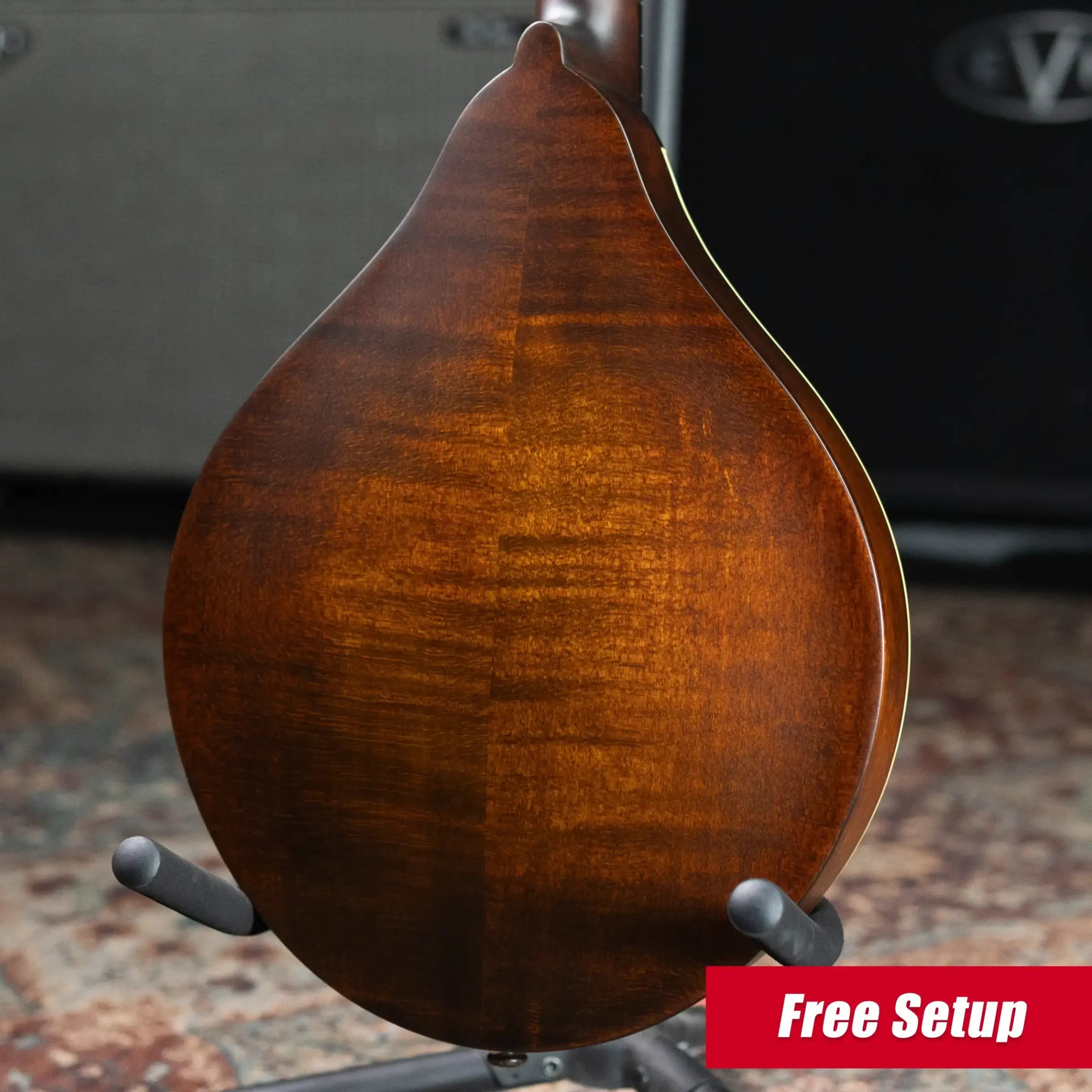 Eastman MD305L Left-Handed A-Style Acoustic Mandolin with Gig Bag