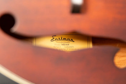 Eastman MD305 A-Style Mandolin, Classic Finish with Soft Case