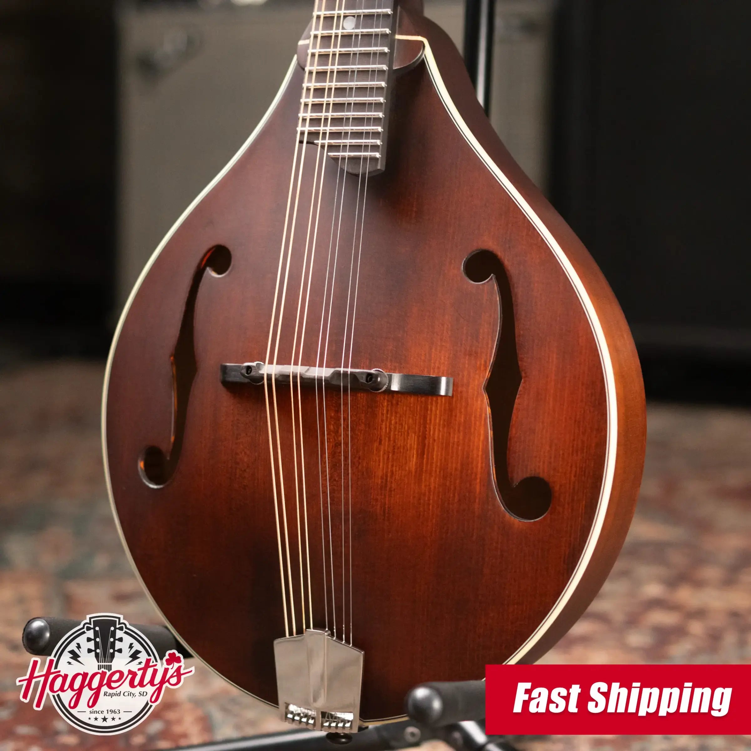 Eastman MD305 A-Style Mandolin - Classic Finish with Soft Case