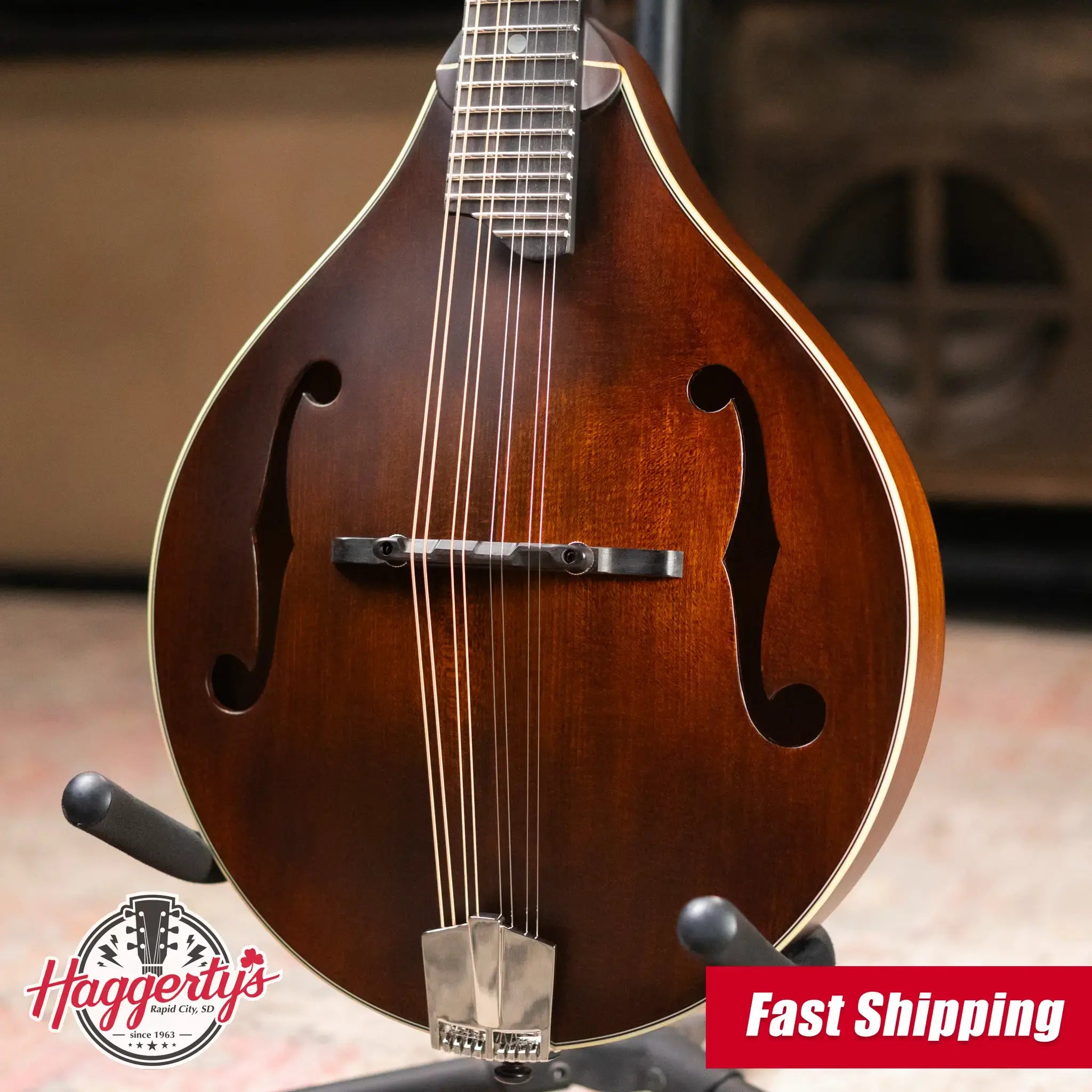 Eastman MD305 A-Style Mandolin - Classic Finish with Soft Case