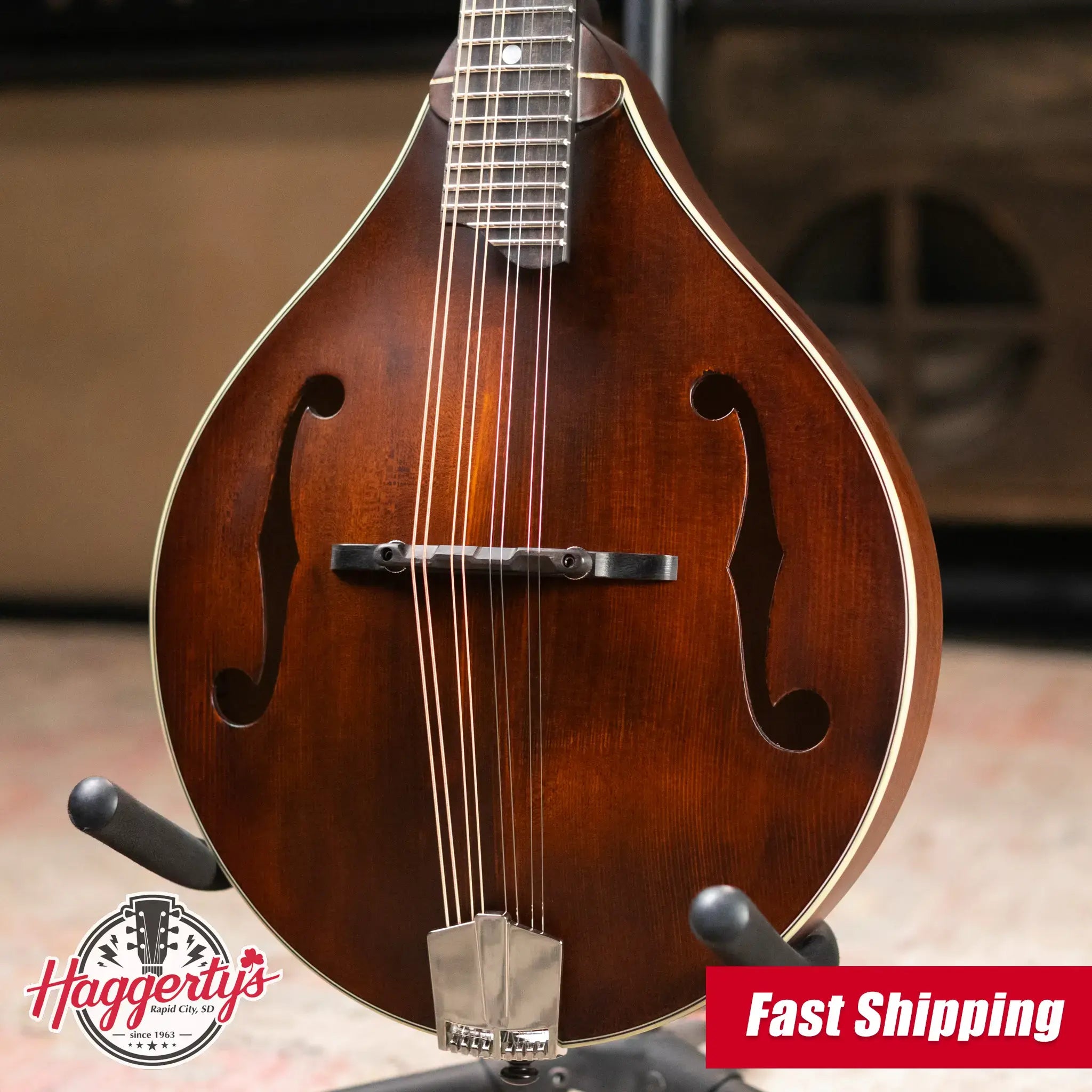 Eastman MD305 A-Style Mandolin - Classic Finish with Soft Case