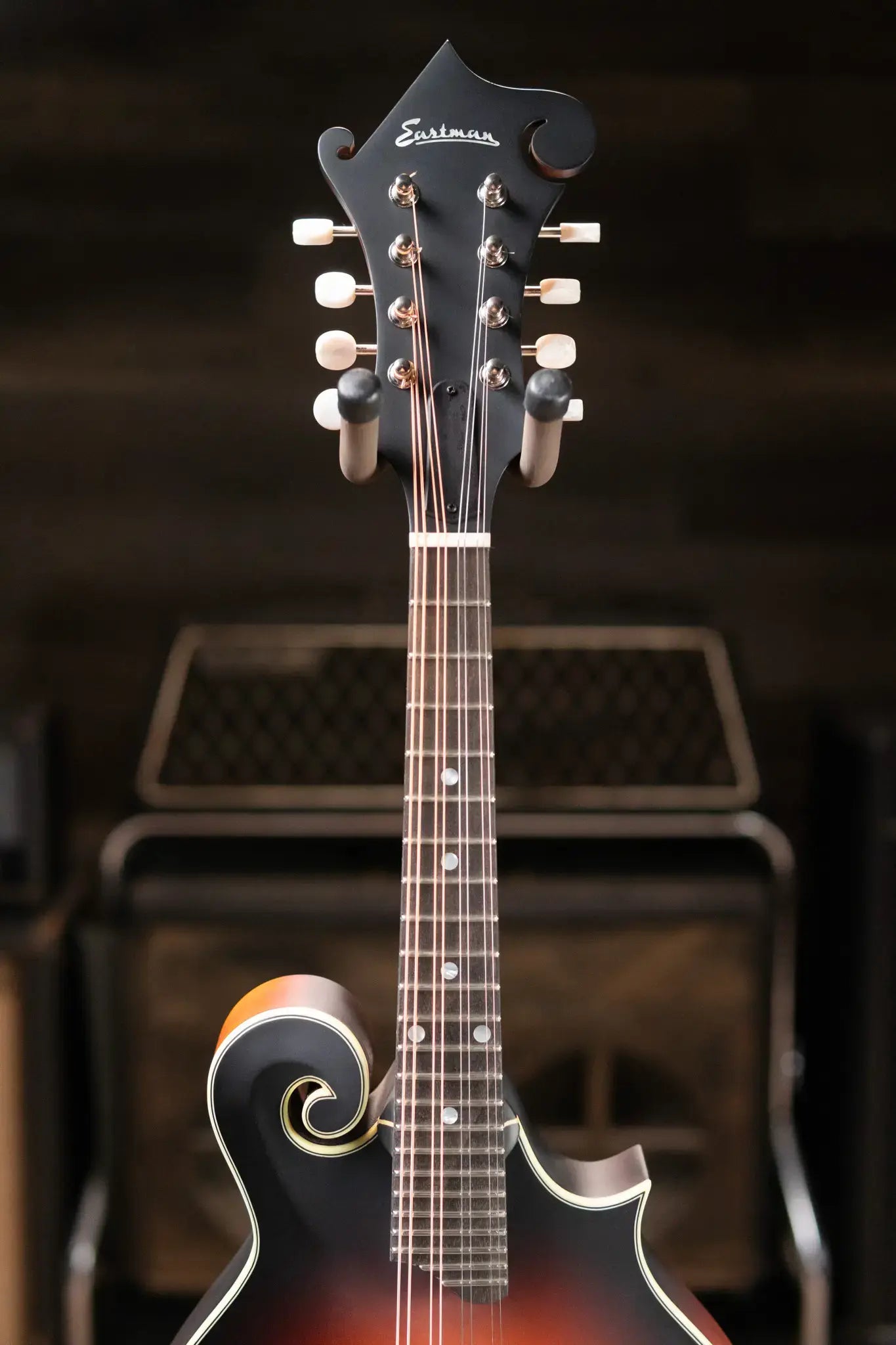 Eastman MD315E-SB F-Style Acoustic/Electric Mandolin - Sunburst with Gig Bag