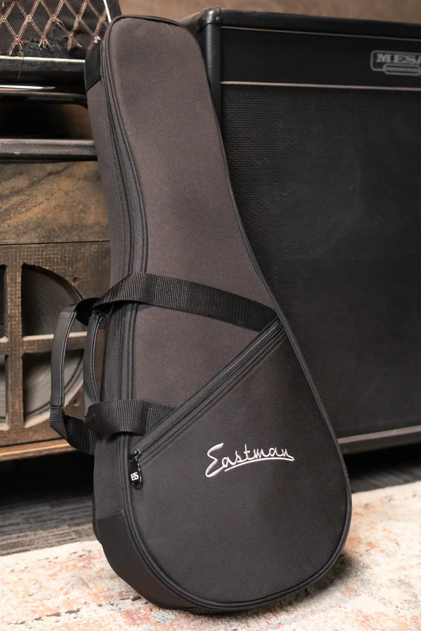 Eastman MD315E-SB F-Style Acoustic/Electric Mandolin - Sunburst with Gig Bag