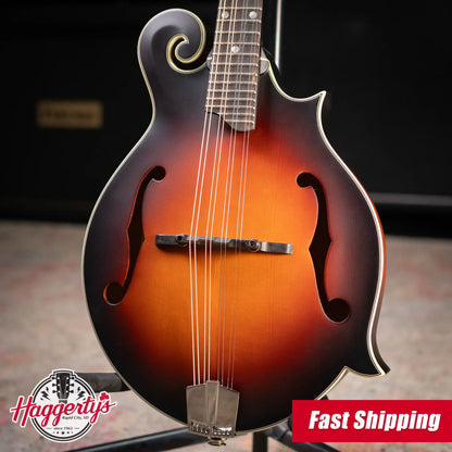 Eastman MD315E-SB F-Style Acoustic/Electric Mandolin - Sunburst with Gig Bag