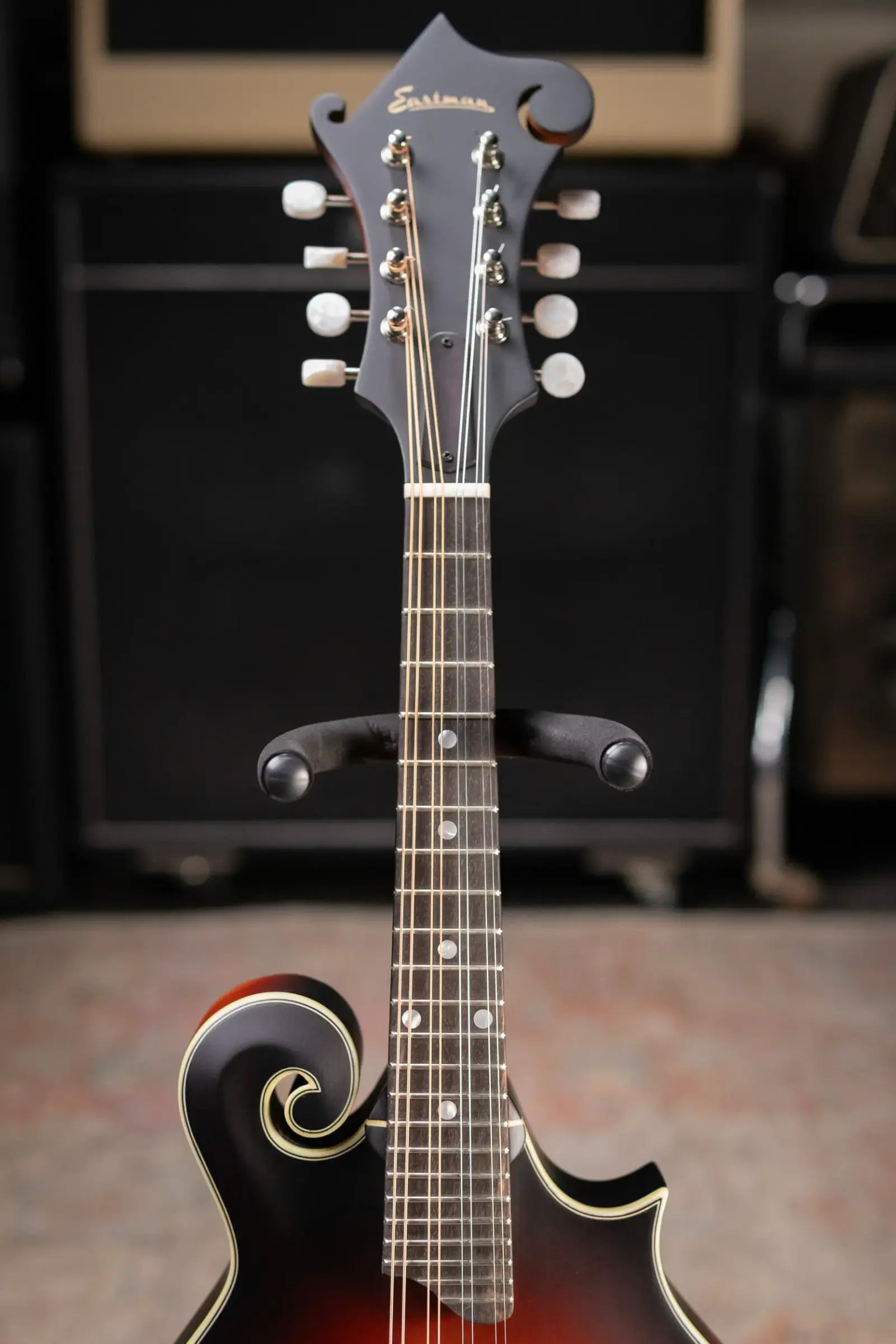 Eastman MD315E-SB F-Style Acoustic/Electric Mandolin - Sunburst with Gig Bag