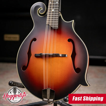 Eastman MD315E-SB F Style Acoustic/Electric Mandolin - Sunburst with Gig Bag