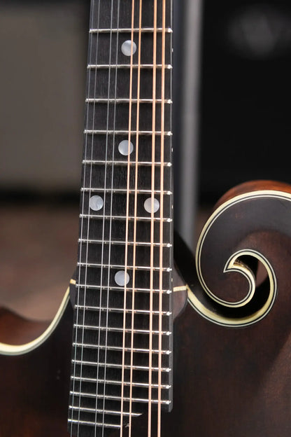 Eastman MD315L Left-Handed F-Style Acoustic Mandolin with Gig Bag