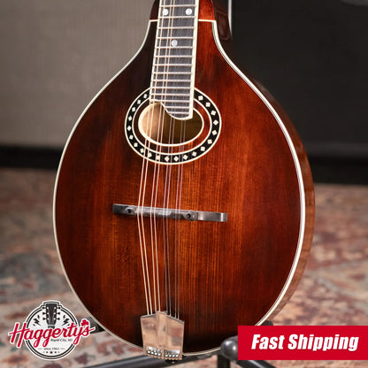 Eastman MD504 A-Style Mandolin with Hardshell Case