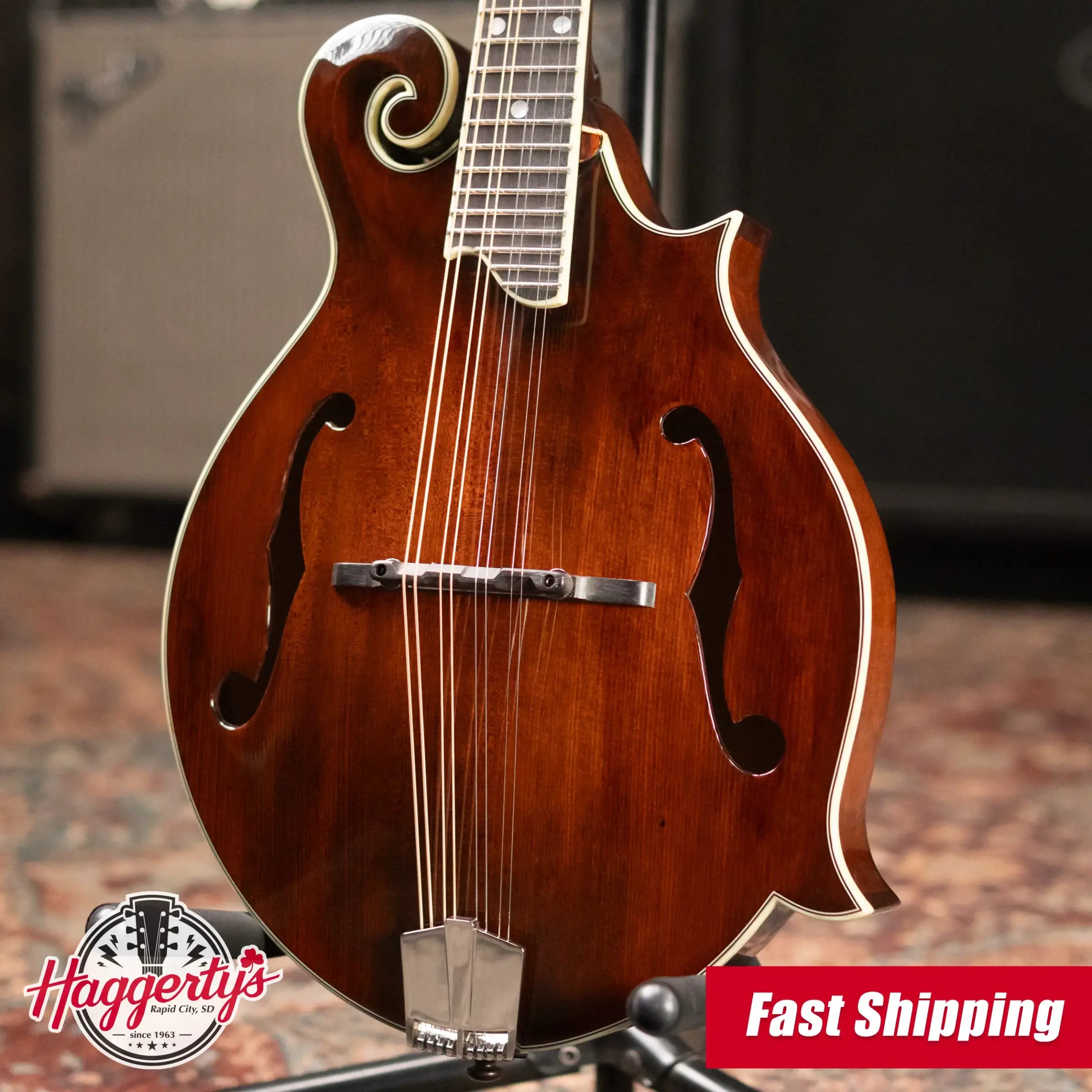 Eastman MD515 Mandolin F-Style with Hardshell Case