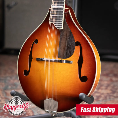 Eastman MD605-GB A-Style Acoustic/Electric Mandolin - Goldburst with Hardshell Case