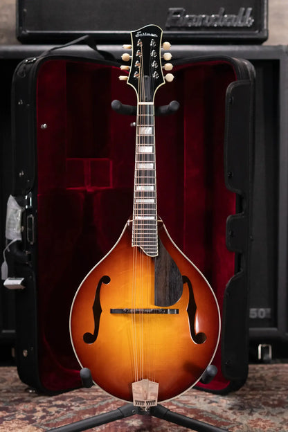 Eastman MD605-GB A-Style Acoustic/Electric Mandolin - Goldburst with Hardshell Case