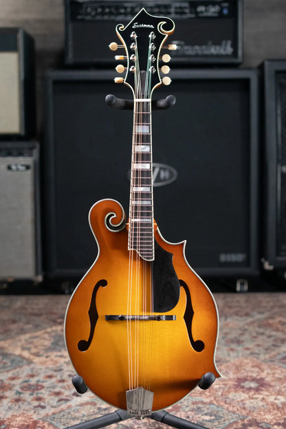 Eastman MD615-GB F-Style Acoustic/Electric Mandolin - Goldburst with Hardshell Case