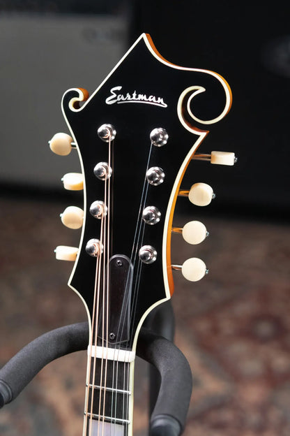 Eastman MD615-GB F-Style Acoustic/Electric Mandolin - Goldburst with Hardshell Case