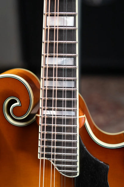 Eastman MD615-GB F-Style Acoustic/Electric Mandolin - Goldburst with Hardshell Case