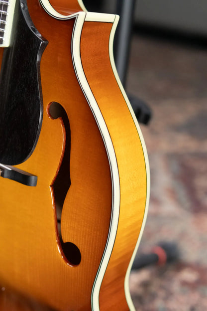 Eastman MD615-GB F-Style Acoustic/Electric Mandolin - Goldburst with Hardshell Case