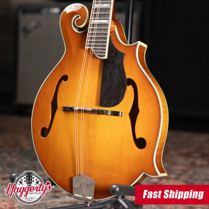 Eastman MD615-GB F Style Mandolin - Goldburst with Hardshell Case
