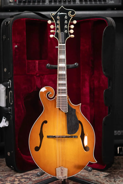 Eastman MD615-GB F Style Mandolin - Goldburst with Hardshell Case