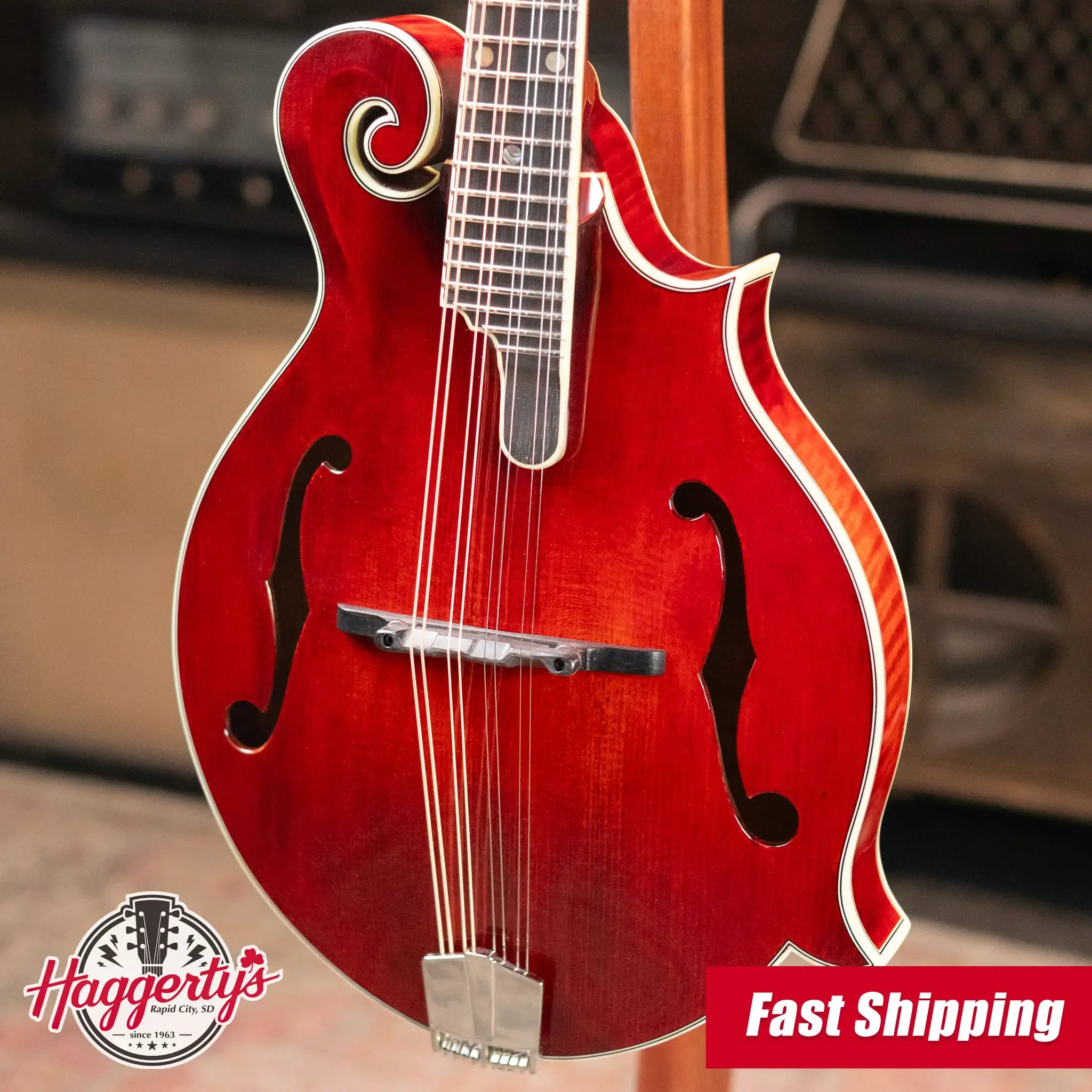 Eastman MD815 F Style Mandolin with Hardshell Case