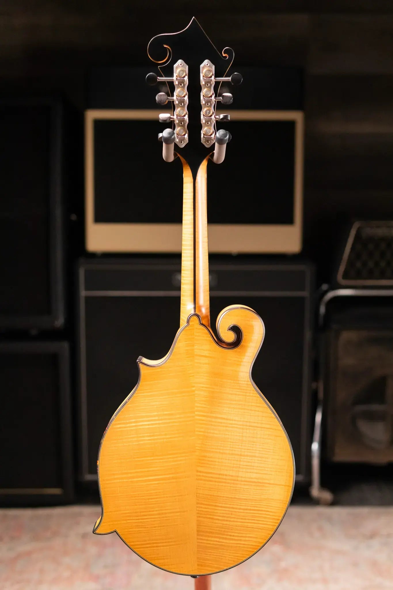 Eastman MD915-BD F-Style Mandolin - Blonde with Hardshell Case