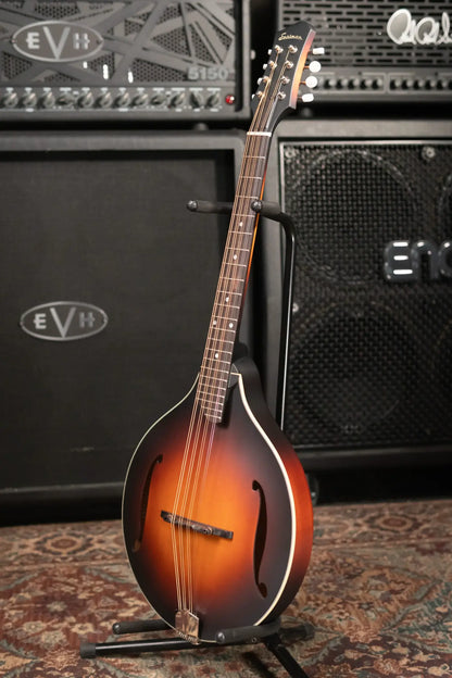 Eastman MDO305E-SB Octave Mandolin A-Style with K&K Pickup and Gig Bag