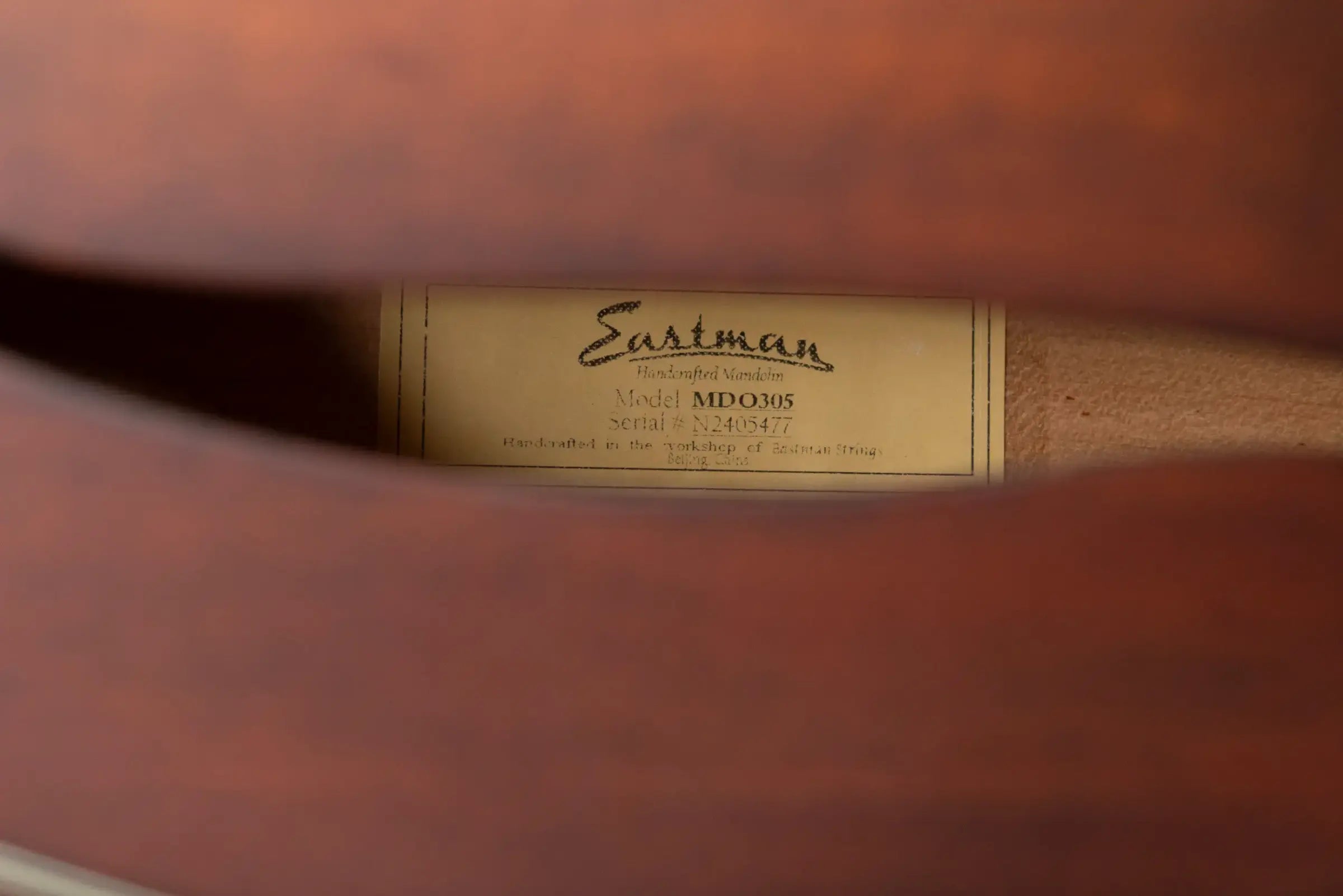 Eastman MDO305 Octave Mandolin A-Style with Soft Case