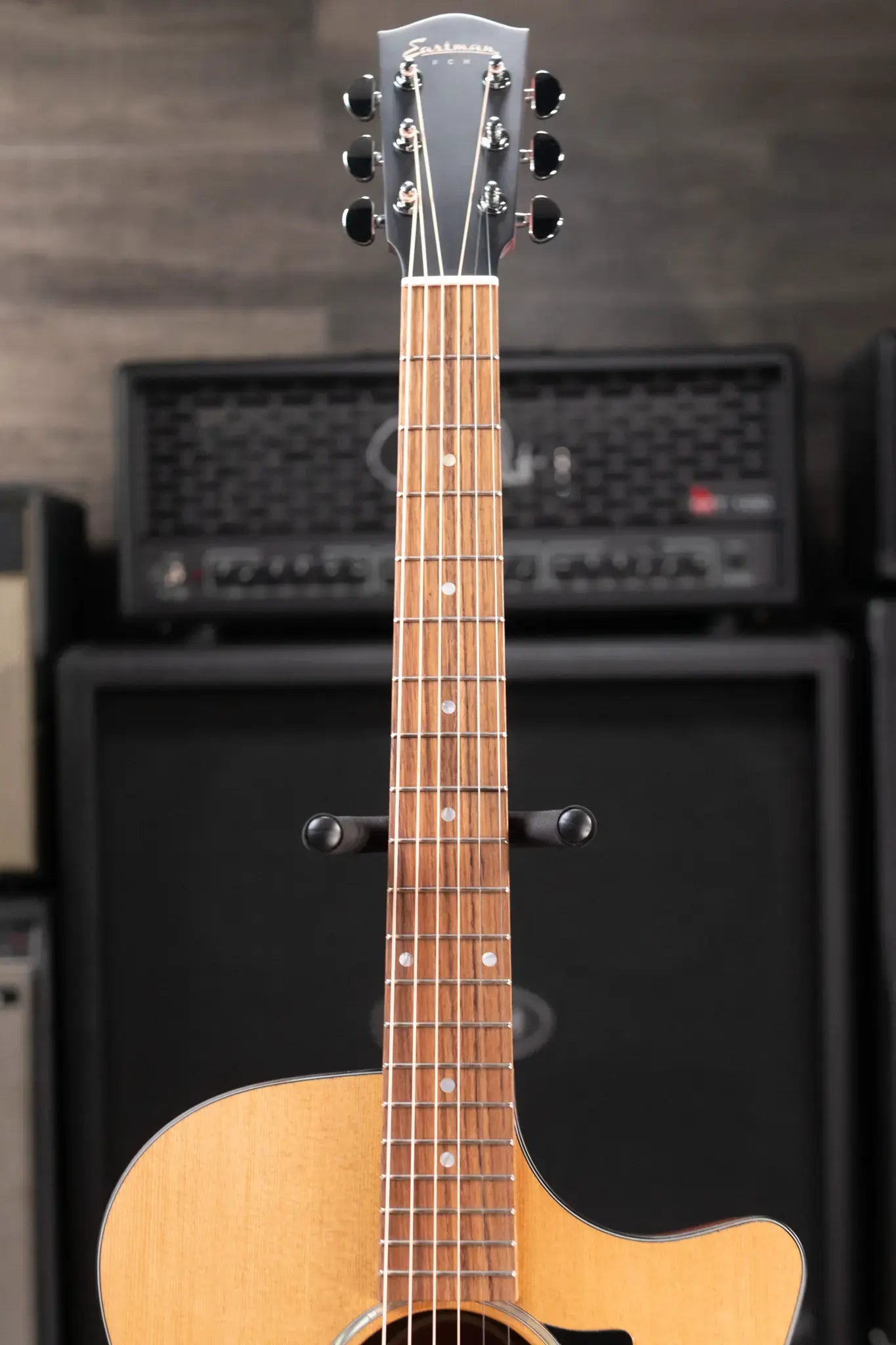 Eastman PCH1-GACE Grand Auditorium Acoustic/Electric Guitar with Gig Bag