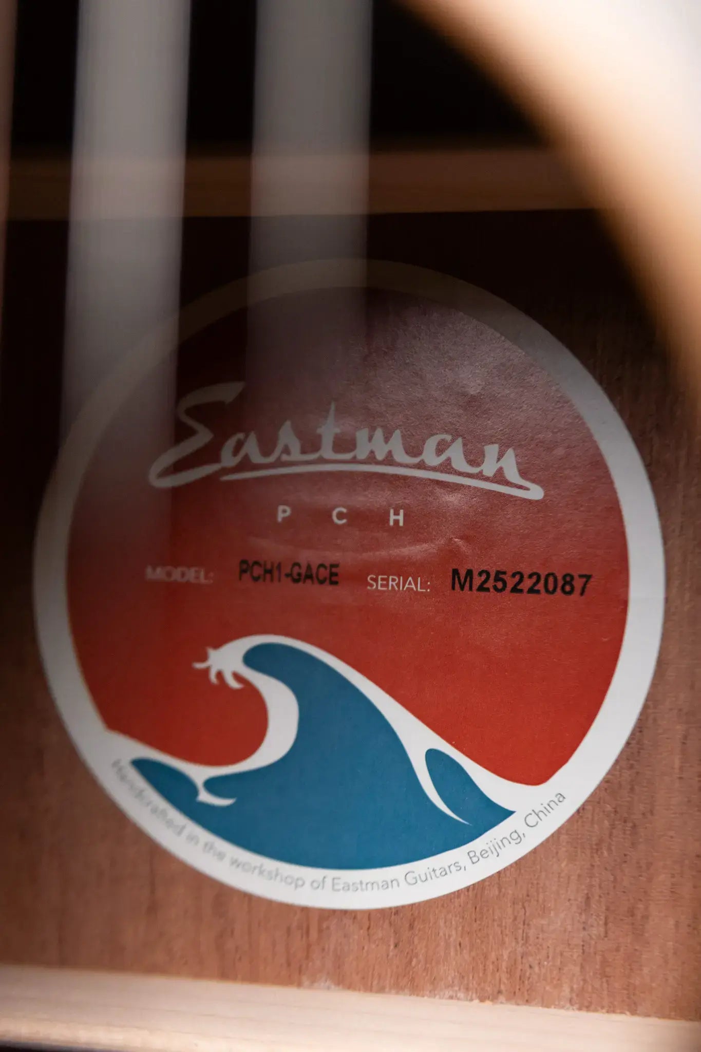 Eastman PCH1-GACE Grand Auditorium Acoustic/Electric Guitar with Gig Bag