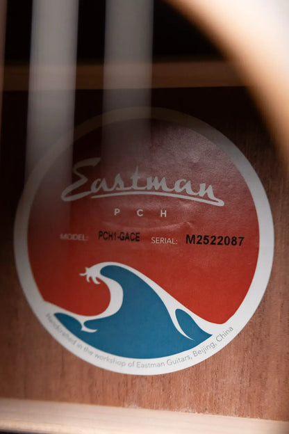 Eastman PCH1-GACE Grand Auditorium Acoustic/Electric Guitar with Gig Bag