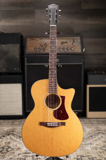 Eastman PCH3-GACE Grand Auditorium Acoustic/Electric Guitar - Amberburst with Gig Bag