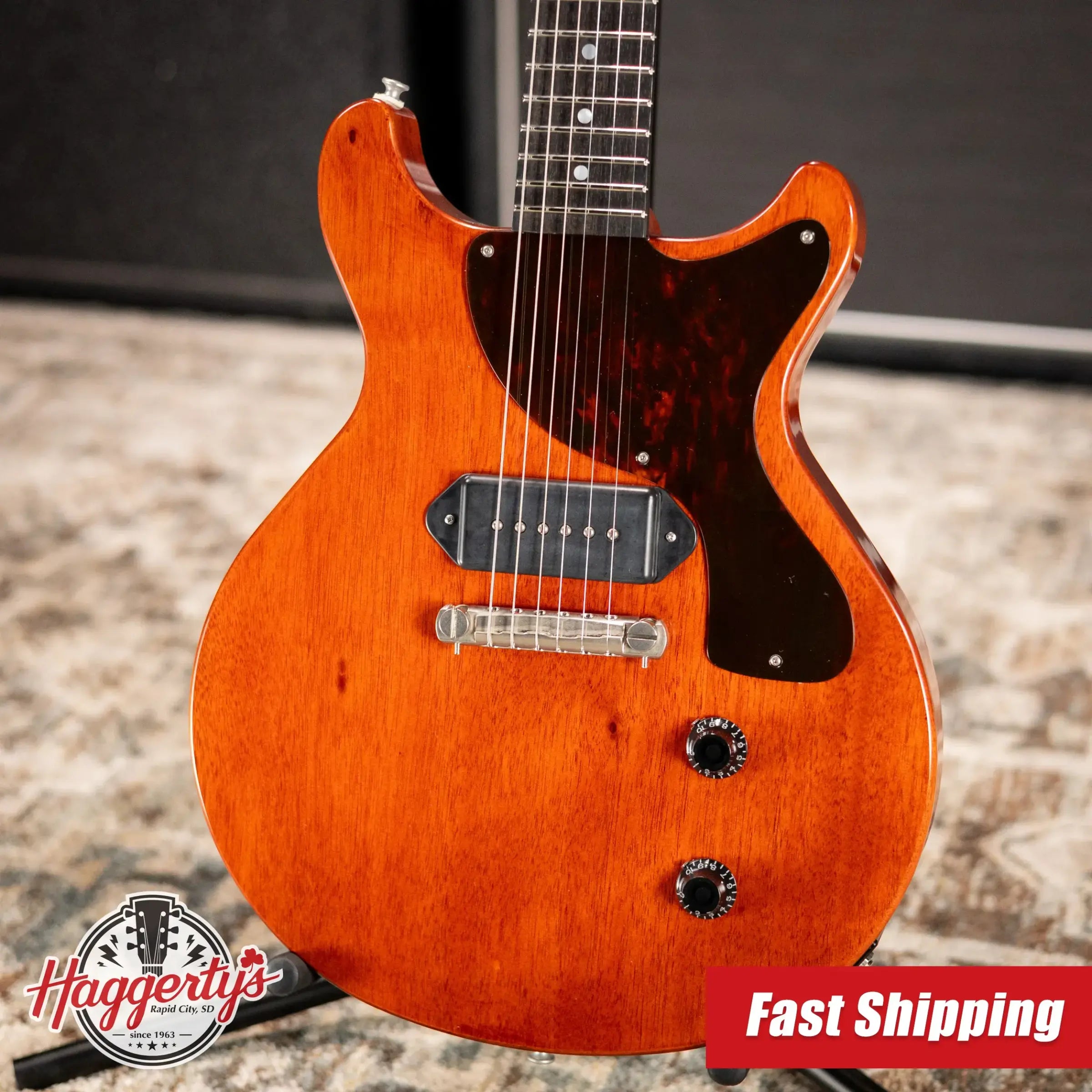 Eastman SB55DC/TV Electric Guitar - Vintage Classic with Hardshell Case