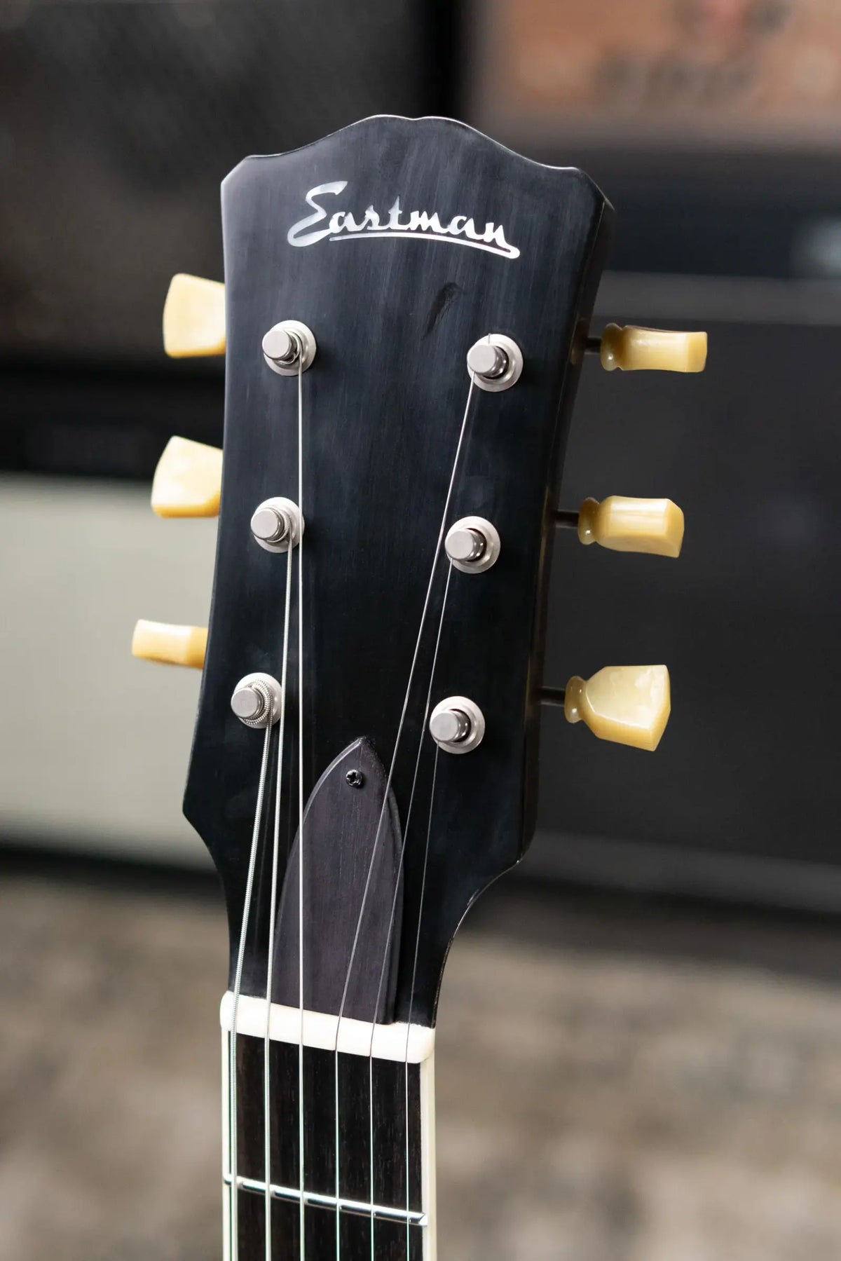 Eastman SB58/TV-LTD-SB Limited Edition Solid Body Electric Guitar - Sunburst with Hardshell Case