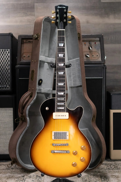 Eastman SB58/TV-LTD-SB Limited Edition Solid Body Electric Guitar - Sunburst with Hardshell Case
