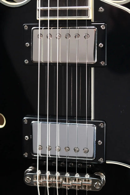 Eastman T486 Electric Guitar - Black with Hardshell Case - Used