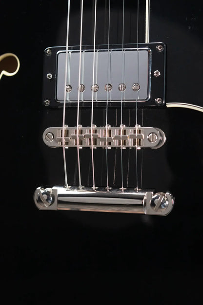 Eastman T486 Electric Guitar - Black with Hardshell Case - Used