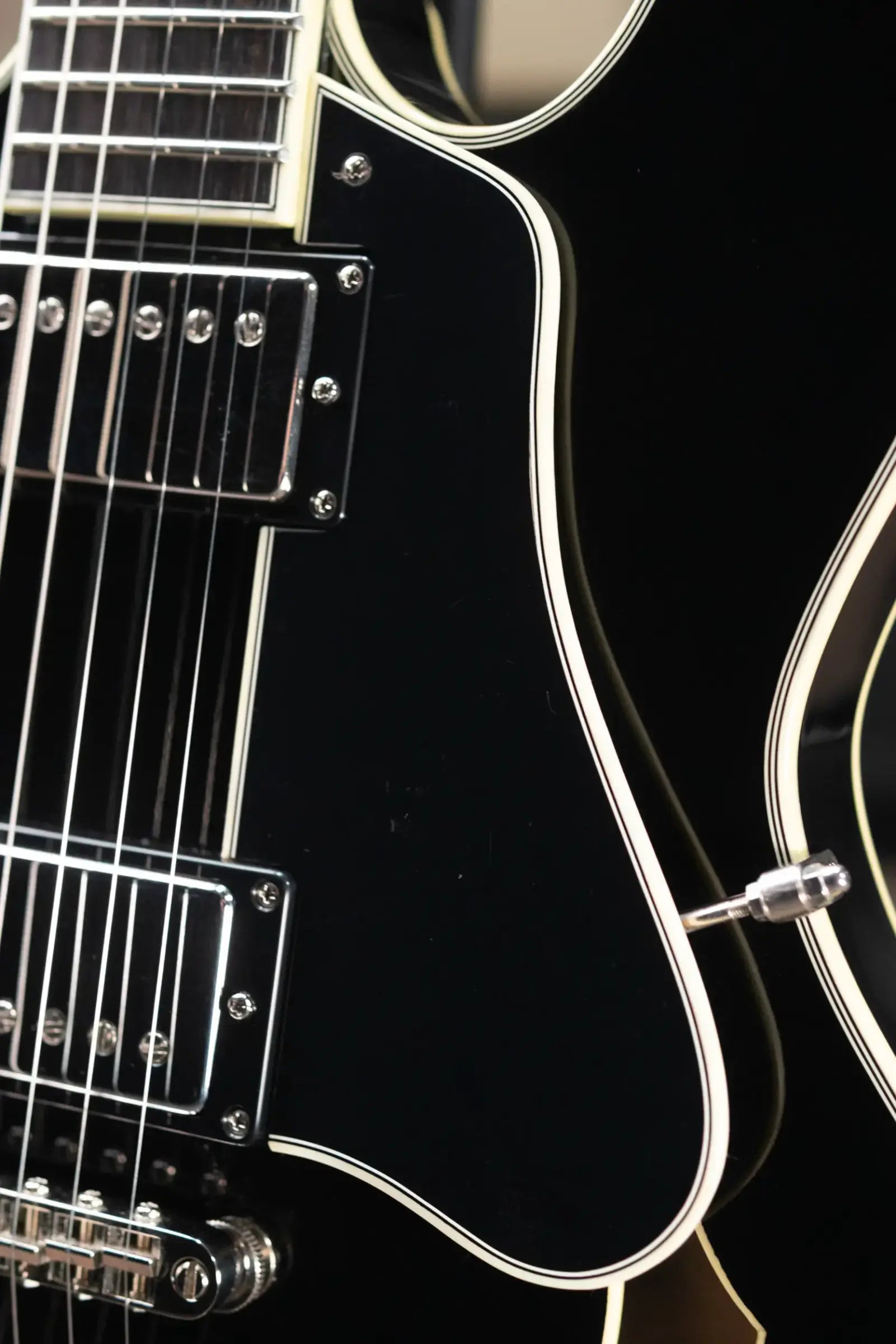 Eastman T486 Electric Guitar - Black with Hardshell Case - Used