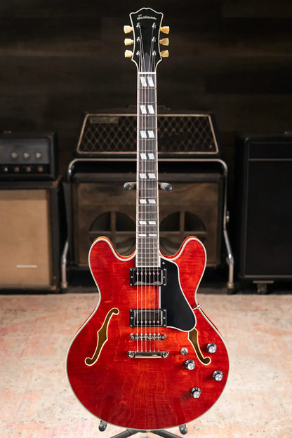 Eastman T486 Thinline Electric Guitar - Classic with Hardshell Case