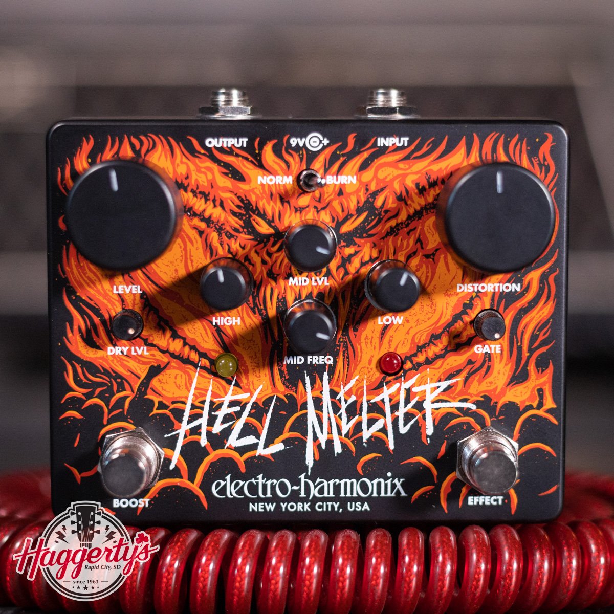 Electro-Harmonix Hell Melter Distortion Pedal