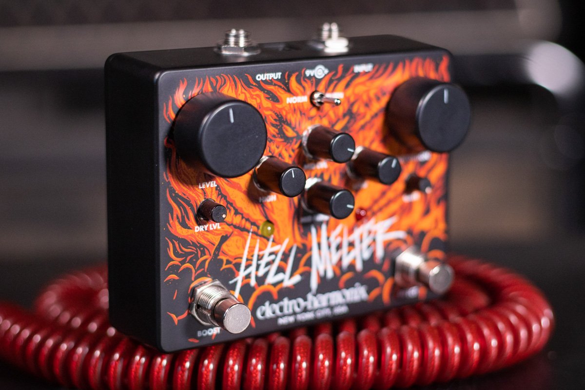 Electro-Harmonix Hell Melter Distortion Pedal