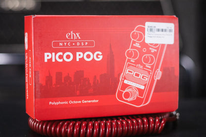 Electro Harmonix Pico POG Polyphonic Octave Generator Effects Pedal haggertys 7